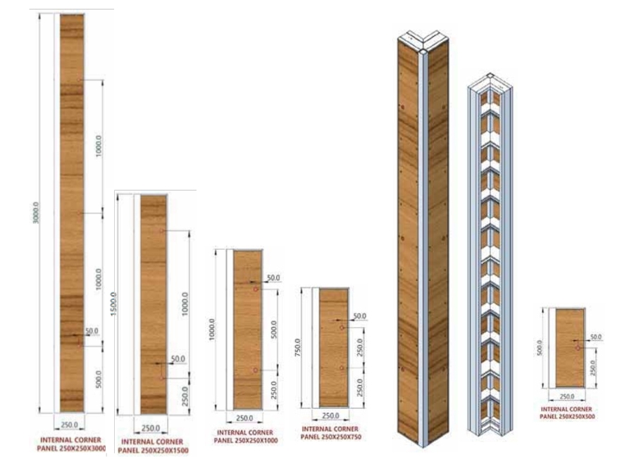 ADSF - INTERNAL CORNER PANELS