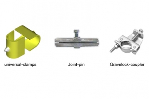 Joint Pin, Grave Lock Coupler &amp; Universal Clamps